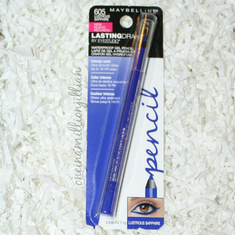 Maybelline Waterproof Gel Eye Liner Pencil - Blue - Picture 2 of 4